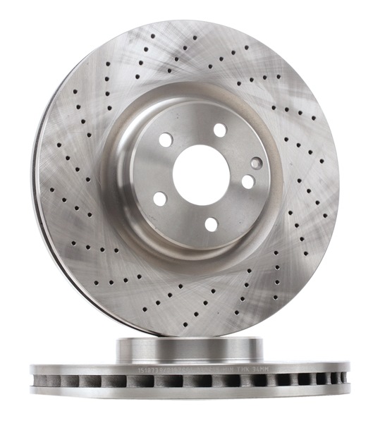 RIDEX 82B1117: Bremsscheibe Vorderachse, Ø: 360mm, Belüftet, Gusseisen, Ø: 360mm, unbeschichtet, ohne Schrauben