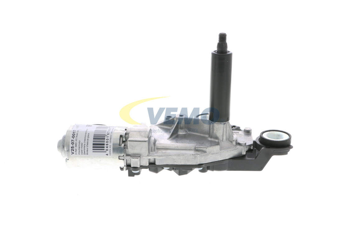 VEMO V25-07-0017: Scheibenwischermotor 12V, hinten, Q+, Erstausrüsterqualität