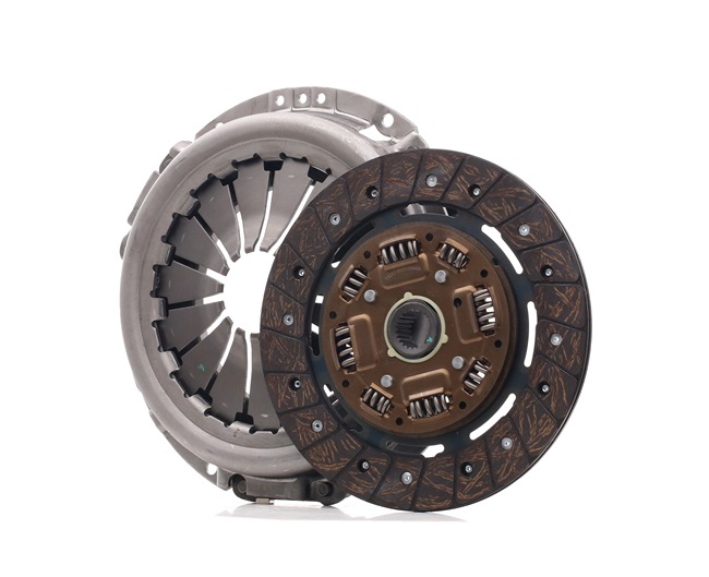 RIDEX 479C0082: Kit de embrague sin desembrague central, con placa de apriete de embrague, con plato de embrague