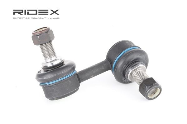 RIDEX 3229S0296: Drążek / wspornik, stabilizator Oś przednia, z lewej, 66[mm]