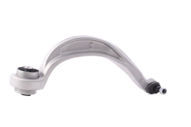 RIDEX 273C0324: Bras de suspension Essieu avant gauche, Aluminium, avec support en caoutchouc, avec écrou