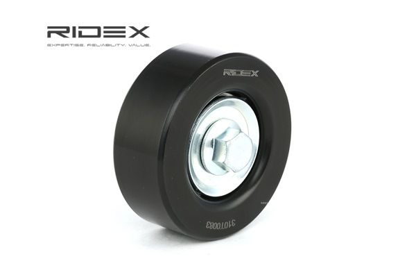 RIDEX 310T0083: Polea tensora, correa poli V Ø: 70mm, Ø: 70mm