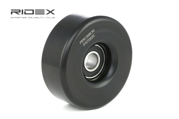 RIDEX 310T0020: Spannrolle, Keilrippenriemen Ø: 92,0mm, Ø: 92,0mm