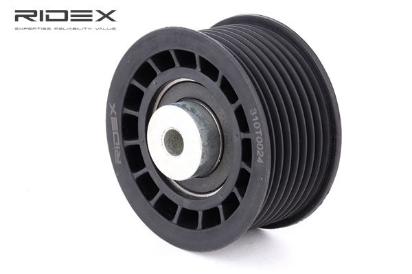 RIDEX 310T0024: Rolka napinacza, pasek klinowy wielorowkowy Ø: 64, 64,0[mm], Ø: 64, 64,0[mm]