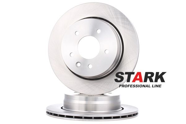 STARK SKBD-0023370: Brzdový kotúč Zadna naprava, Ø: 304,6mm, vetraný, Liatina, Ø: 304,6mm, nepotiahnutý, bez skrutiek