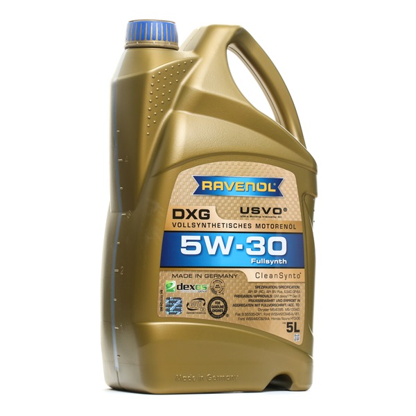 RAVENOL 1111124-005-01-999: Olej silnikowy 5l, 5W-30 DXG