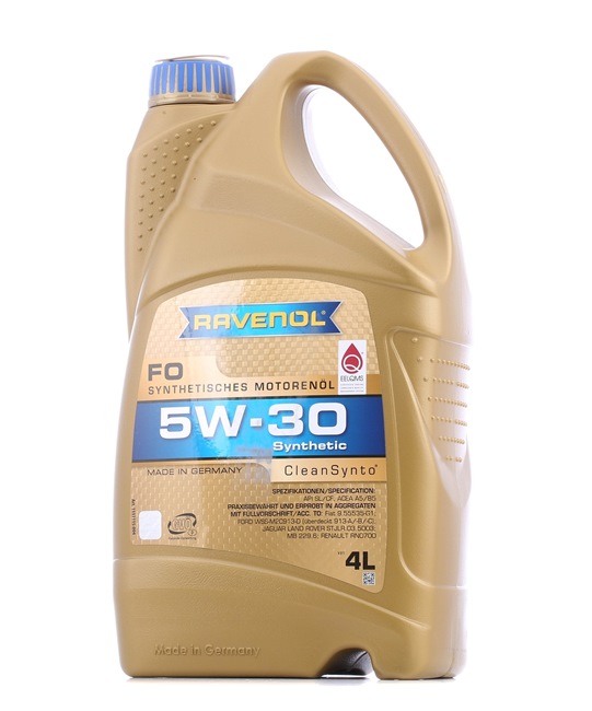 RAVENOL FO 1111115-004-01-999 Motorolje FORD Tourneo Custom V362 Minibuss (F3) 105 hk Diesel hva koster