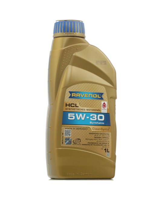 RAVENOL 1111118-001-01-999: Olio motore 1l, 5W-30 HCL