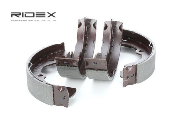 RIDEX 70B0049: Bremsbackensatz Hinterachse, 228mm, ohne Hebel