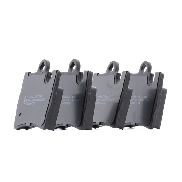 RIDEX 402B0398: Bremsbeläge Hinterachse