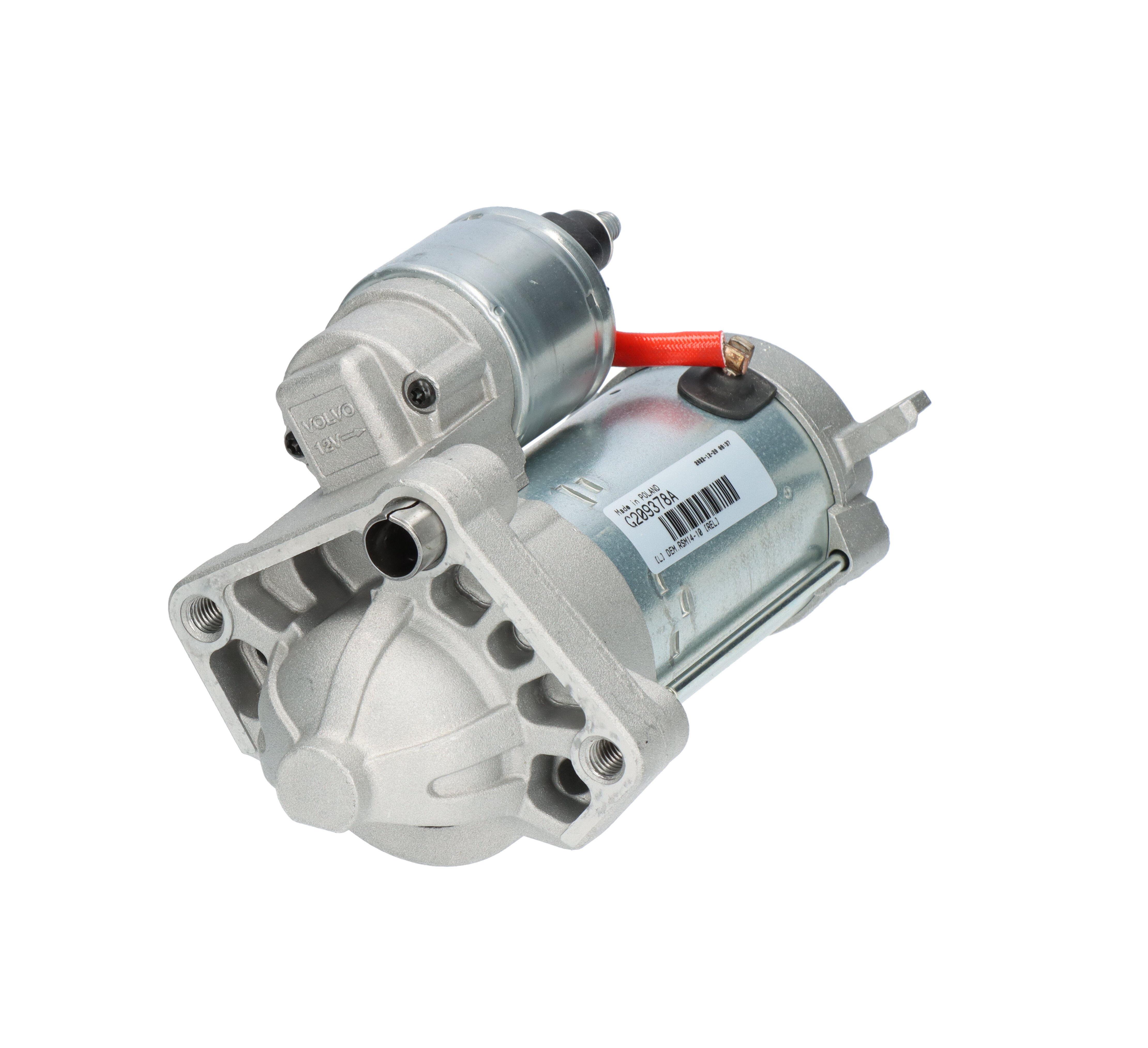 VALEO NEW STOP&START ORIGINAL PART 438318 Starteris VOLVO S60 II (134) 306 AG benzinas kaina