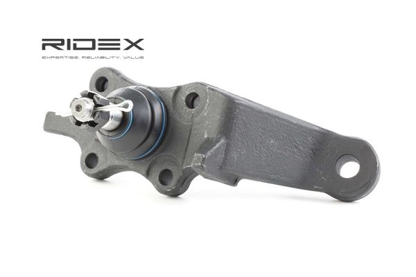 RIDEX 2462S0162: Traggelenk Vorderachse links, unten, 17,5mm