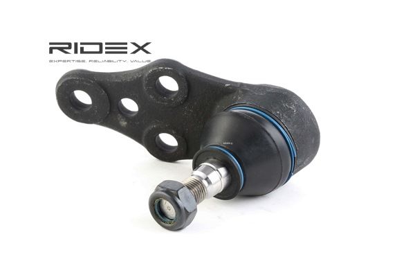 RIDEX 2462S0100: Rótula de suspensión ambos lados, debajo, Eje delantero, 16mm