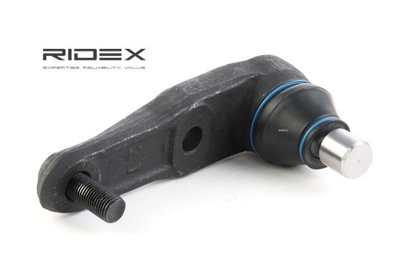 RIDEX 2462S0083: Traggelenk Vorderachse, beidseitig, unten, 18mm, ohne Befestigungsmaterial