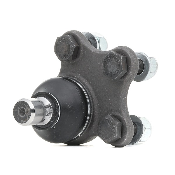 RIDEX 2462S0058: Rótula de suspensión Eje delantero, debajo, ambos lados, 18mm