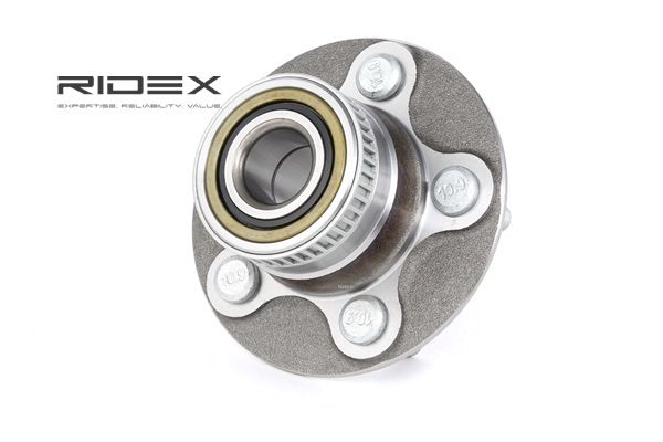 RIDEX 654W0339: Juego de cojinete de rueda eje trasero ambos lados, con anillo sensor ABS