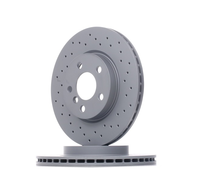 ZIMMERMANN 150.2927.52: Disco de freno Ø: 294mm, ventilación interna, perforado, Ø: 294mm, revestido SPORT COAT Z