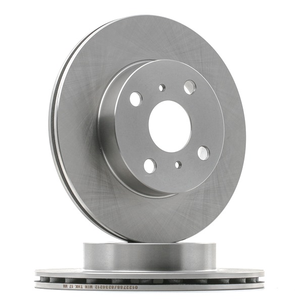STARK SKBD-0023427: Remschijf Vooras, Ø: 243mm, Geventileerd, Gietijzer, Ø: 243mm, Geen coating, Zonder schroeven