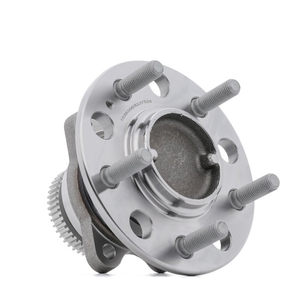RIDEX 654W0368: Juego de cojinete de rueda Eje trasero, con anillo sensor ABS