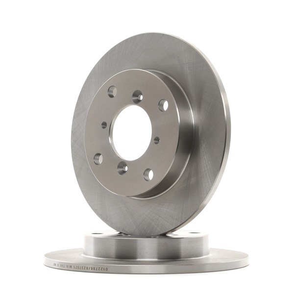 STARK SKBD-0023458: Disque de frein Essieu arrière, Ø: 240mm, plein, Fonte, Ø: 240mm, nu/non protégé/non plastifié, sans vis/boulons