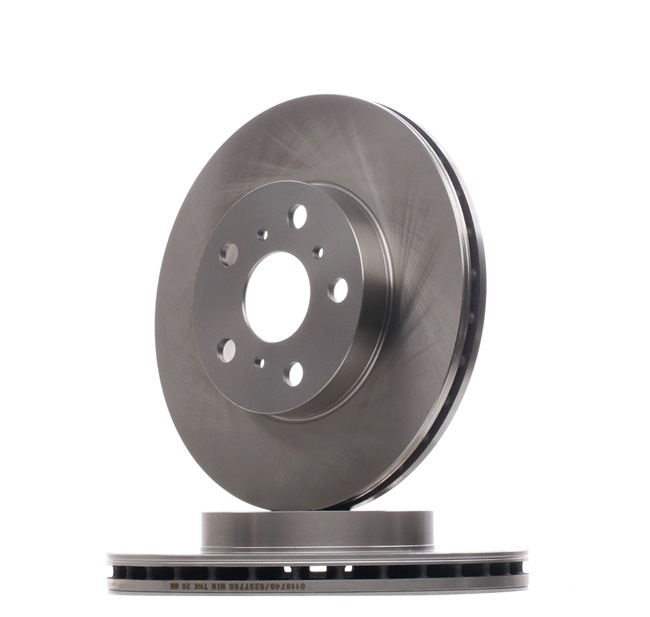 STARK SKBD-0023473: Brzdový kotouč přední osa, R: 255mm, větráno, Litina, R: 255mm, nepotažený (bez vrstvy), bez šroubu