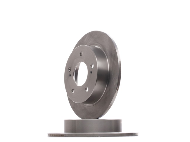 STARK SKBD-0023497: Bremsscheibe Hinterachse, Ø: 258mm, voll, Gusseisen, Ø: 258mm, unbeschichtet, ohne Schrauben