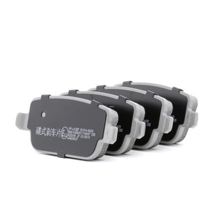 ASHIKA 51-0L-L03: Juego de pastillas de freno Eje trasero, con accesorios, con tornillos pinza freno, con clip de émbolo