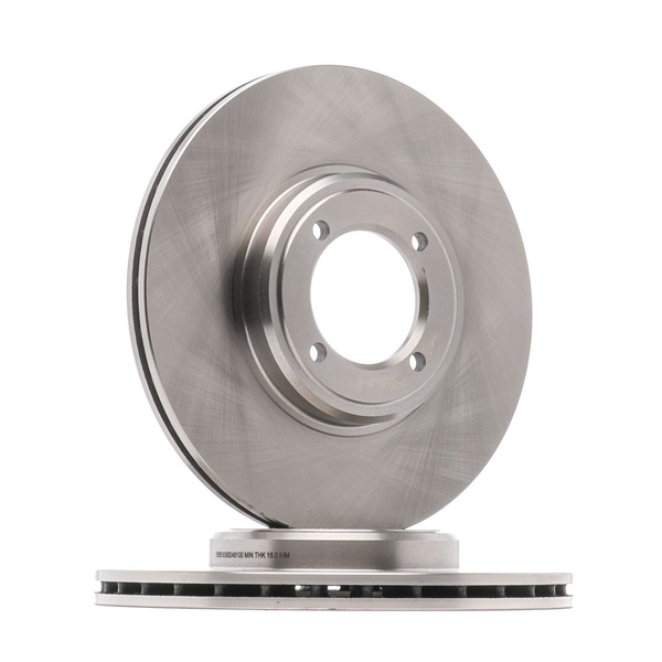 RIDEX 82B1246: Brzdový kotouč přední osa, R: 272,8mm, větráno, Litina, R: 272,8mm, nepotažený (bez vrstvy), bez šroubu