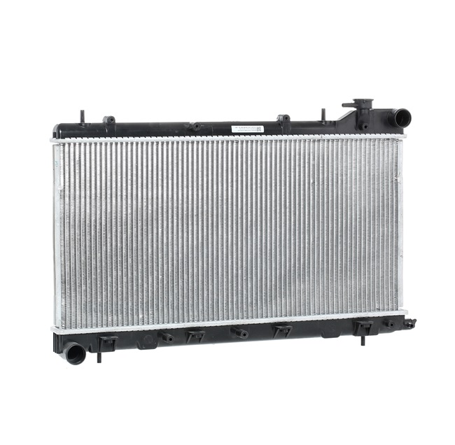 RIDEX 470R0045: Chłodnica, układ chłodzenia silnika Aluminium, Tworzywo sztuczne