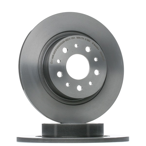 BREMBO 08.9460.61: Bremsscheibe Ø: 264mm, voll, Ø: 264mm, beschichtet COATED DISC LINE