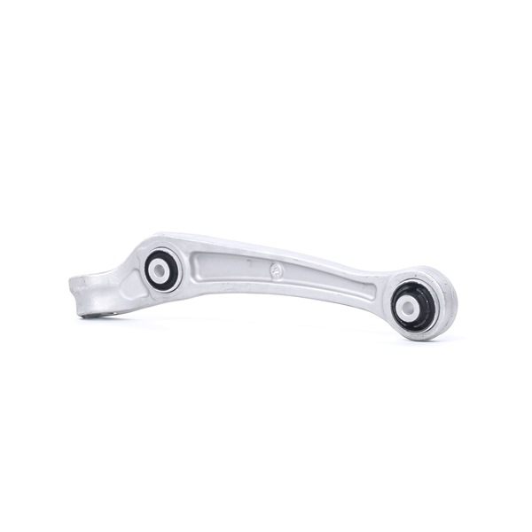 RIDEX 273C0640: Barra oscilante de suspensión de ruedas Eje delantero, izquierda, debajo, delante, Aluminio, con apoyo de caucho