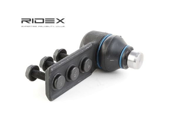 RIDEX 2462S0222: Rotule de suspension Essieu avant, inférieur, côté conducteur ou passager, 19mm