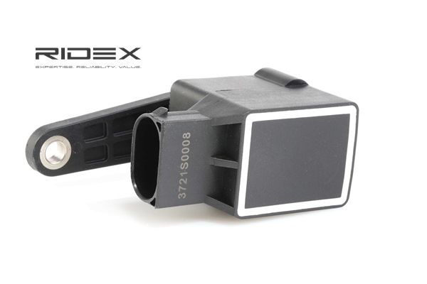 RIDEX 3721S0008: Sensor, Xenonlicht (Leuchtweiteregulierung) Vorderachse, Hinterachse