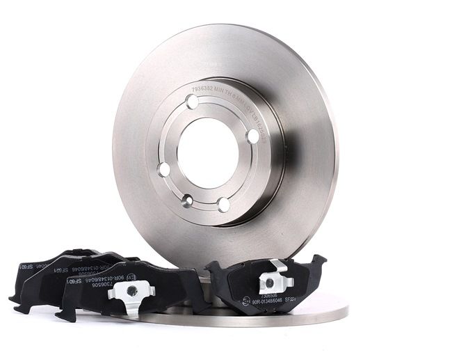 STARK SKBK-1090325: Bromssats, skivbroms framaxel, Ø: 239mm, full