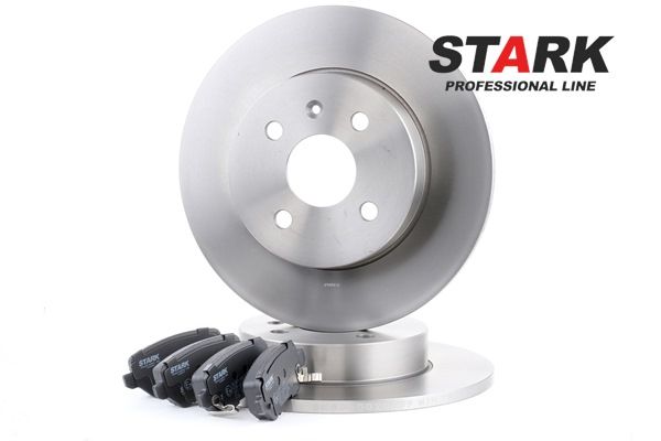 STARK SKBK-1090329: Pidurikomplekt, ketaspidur Tagasild, Ø: 264mm, täis