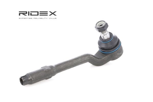RIDEX 914T0349: Spurstangenkopf Vorderachse rechts, Vorderachse links, 194mm, mit Mutter