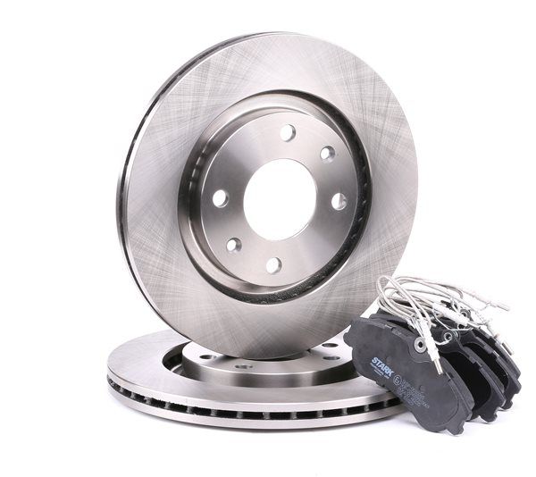 STARK SKBK-1090337: Souprava brzd, koutocova brzda přední osa, R: 266mm, větráno