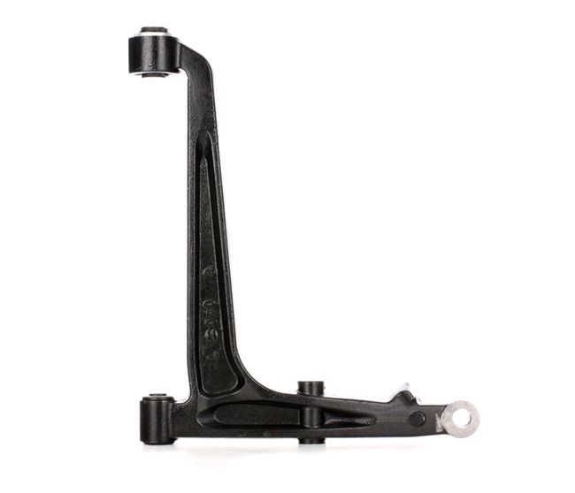 STARK SKCA-0050757: Bras de suspension Essieu avant, gauche, inférieur, Fonte d'acier, avec support en caoutchouc, sans rotule de suspension