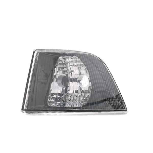 ABAKUS 773-1515L-UE2: Semnalizator fata stanga, transparent, negru, fara suport bec, fara bec cu incandescenta