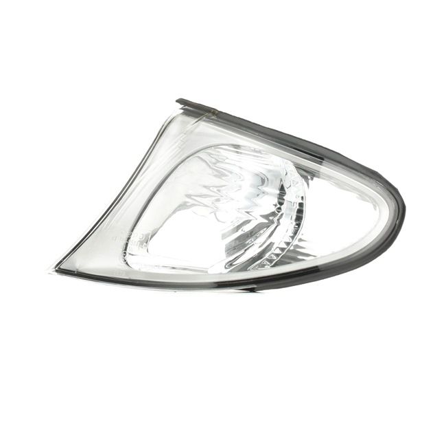 ABAKUS 444-1511L-UE7: Blinker vorne links, ohne Lampenträger, ohne Glühlampe, verchromter Rand