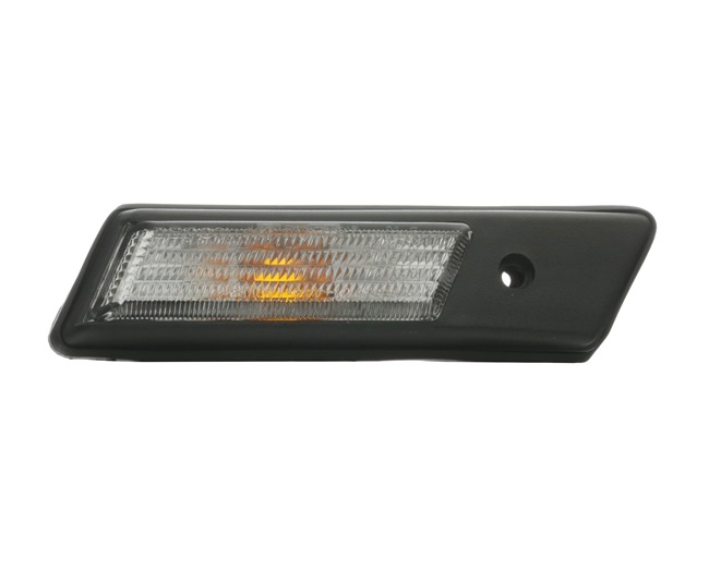 ABAKUS 444-1401R-UE-C: Blinker vorne rechts, seitlicher Einbau, weiß, ohne Lampenträger, ohne Glühlampe