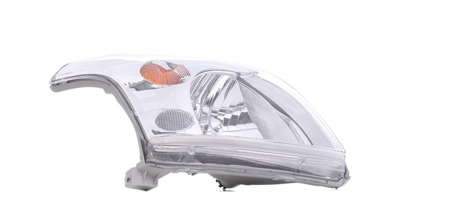 ABAKUS 212-11D7R-LD-EM: Far H4, fara bec cu incandescenta, Culoare semnalizator: portocaliu, Culoare lumina semnalizator: transparent