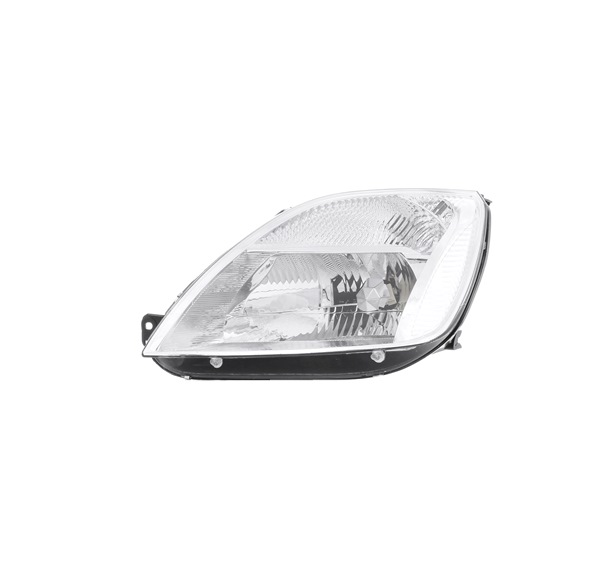 ABAKUS 431-1153L-LD-EM: Far stanga, H4, W5W, PY21W, fara bec cu incandescenta, cu motor reglaj LWR, Culoare lumina semnalizator: transparent