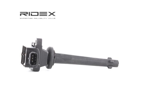 RIDEX 689C0293: Bobina de encendido 12V, 3polos