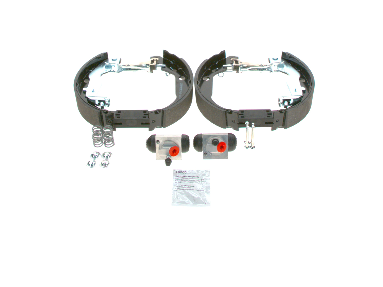 BOSCH 0 204 114 684 Bremžu komplekts, Trumuļu bremzes RENAULT Duster (HS_) 148 ZS Benzīns/Etanols cena