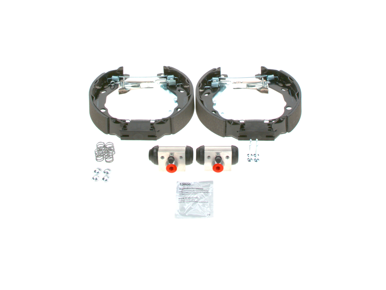 BOSCH 0 204 114 686: Kit freno, Freno a tamburo con accessori, con cilindretto freno