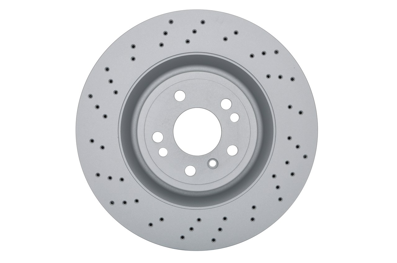 BOSCH 0 986 479 D09: Disco freno Ø: 350mm, forato, ventilato, Ø: 350mm, rivestito, con bulloni/viti