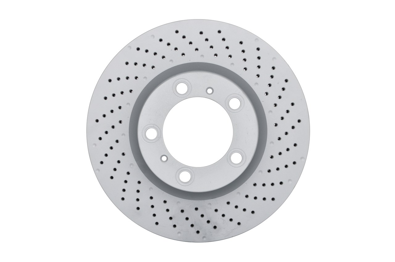 BOSCH 0 986 479 D25: Bremsscheibe Ø: 330mm, gelocht, Belüftet, Ø: 330mm, beschichtet, mit Schrauben