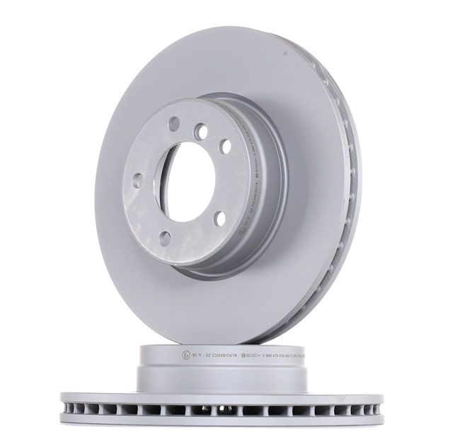 BOSCH 0 986 479 D39: Disco de freno Ø: 324mm, ventilado, ventilación interna, Ø: 324mm, revestido, con tornillos