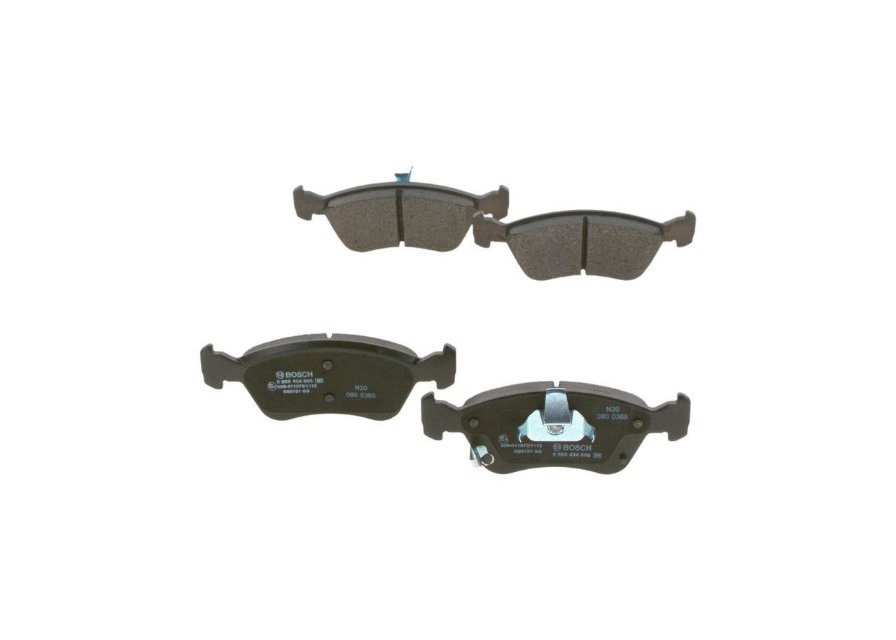 BOSCH 0 986 494 560: Plăcuțe de frână